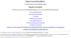 Desktop Screenshot of israelorte.christ2020.de