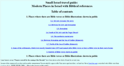 Desktop Screenshot of israelplaces.christ2020.de